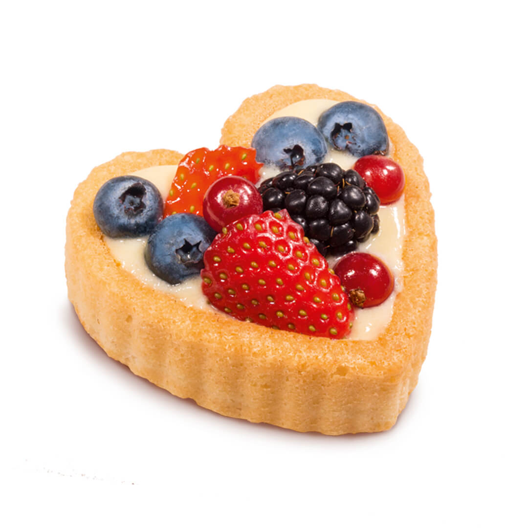 Wiener Herzen Gemischte Beeren
